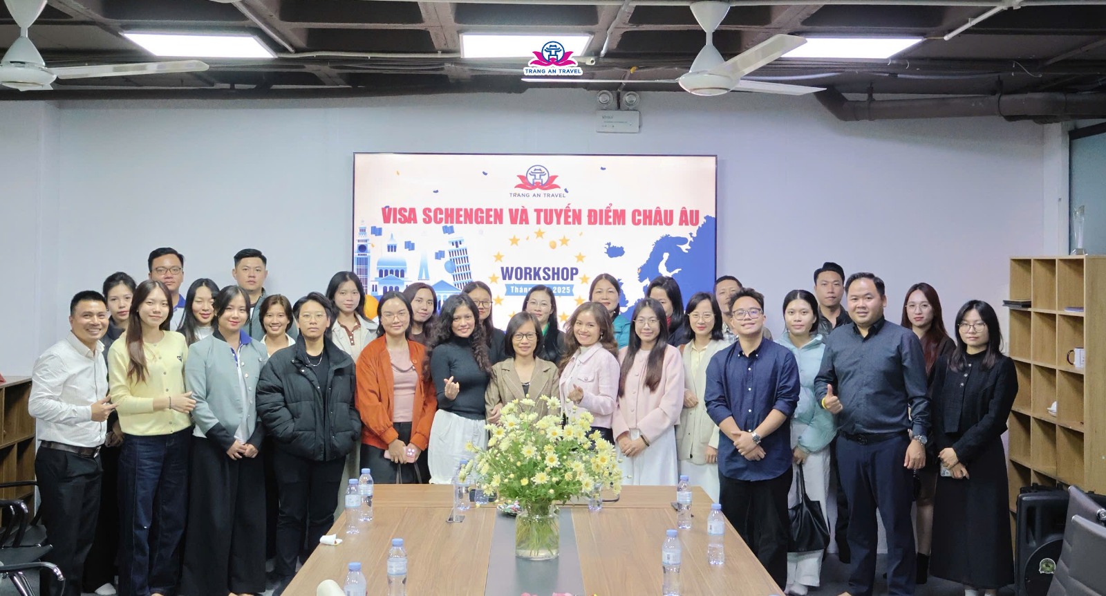 Tràng An Travel đồng hành cùng đối tác nâng cao nghiệp vụ tour châu Âu - Visa Schengen