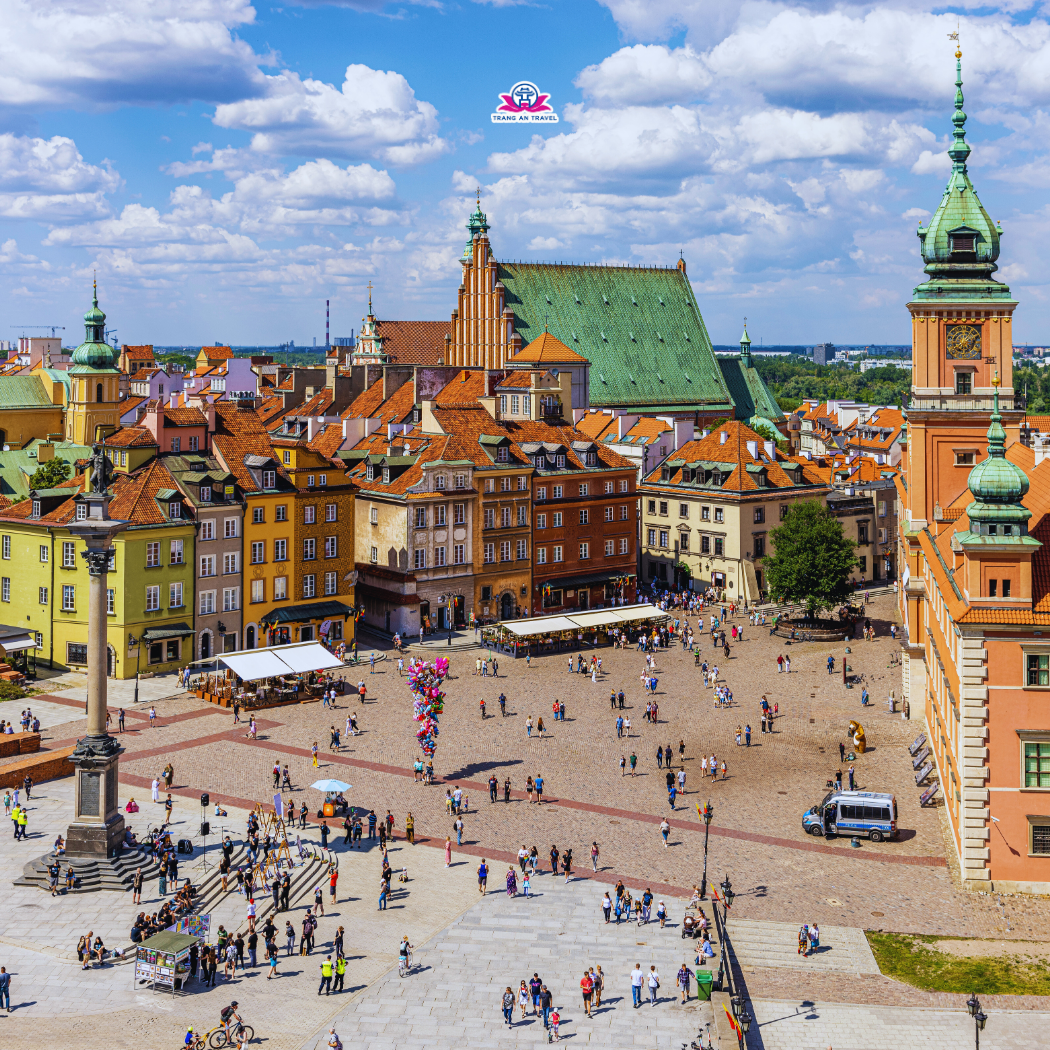 Tour du lịch Ba Lan năm 2026 - Hành trình Đông Âu 6 nước: ĐỨC – SÉC – ÁO – SLOVAKIA – HUNGARY – BALAN