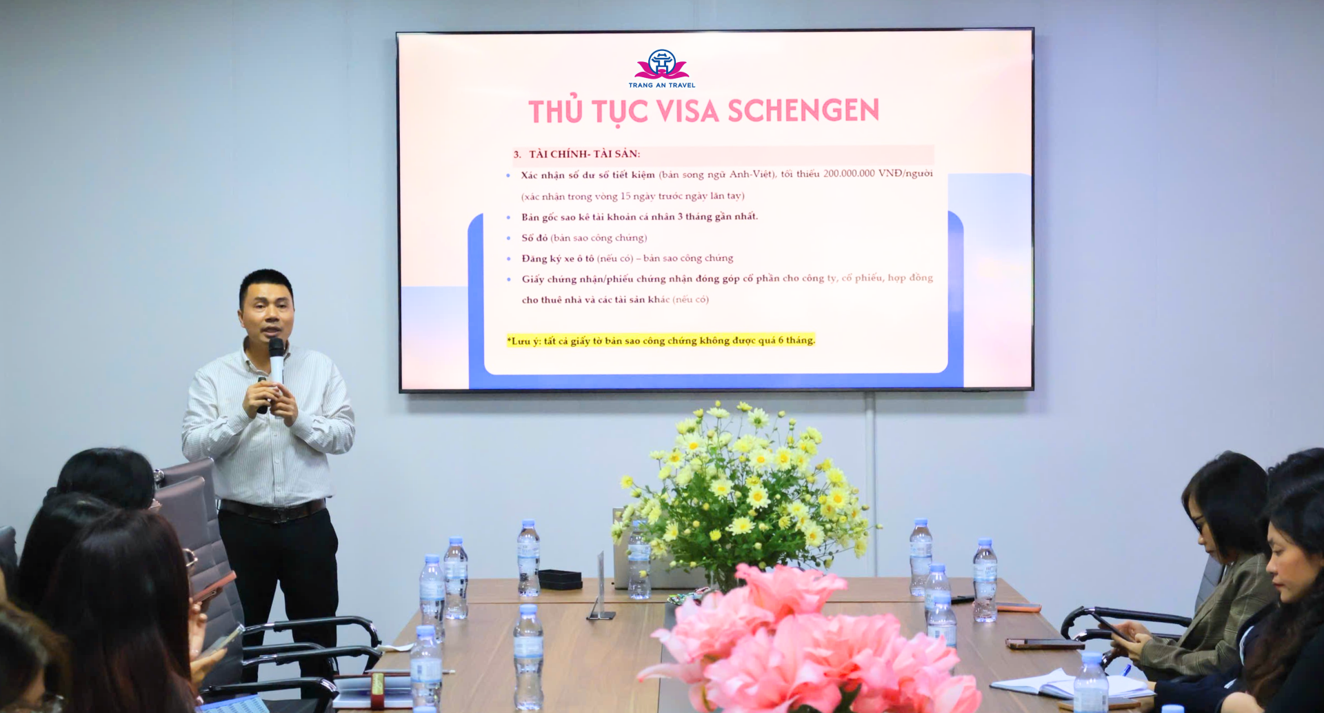 Tràng An Travel đồng hành cùng đối tác nâng cao nghiệp vụ tour châu Âu - Visa Schengen