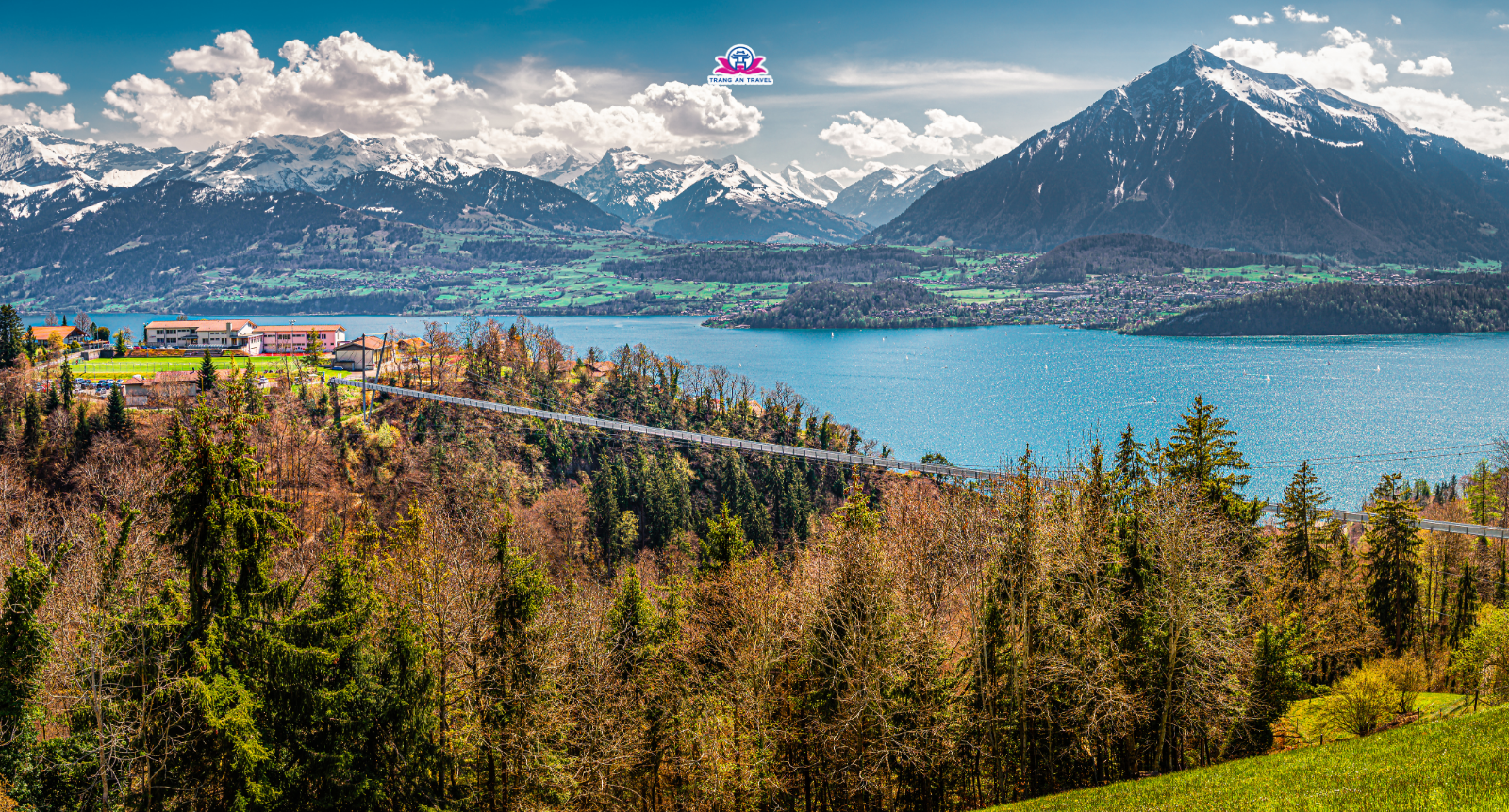 Tham quan cầu Sigriswil, Thụy Sĩ – tuyệt cảnh trên cao giữa vùng hồ núi Bernese Oberland