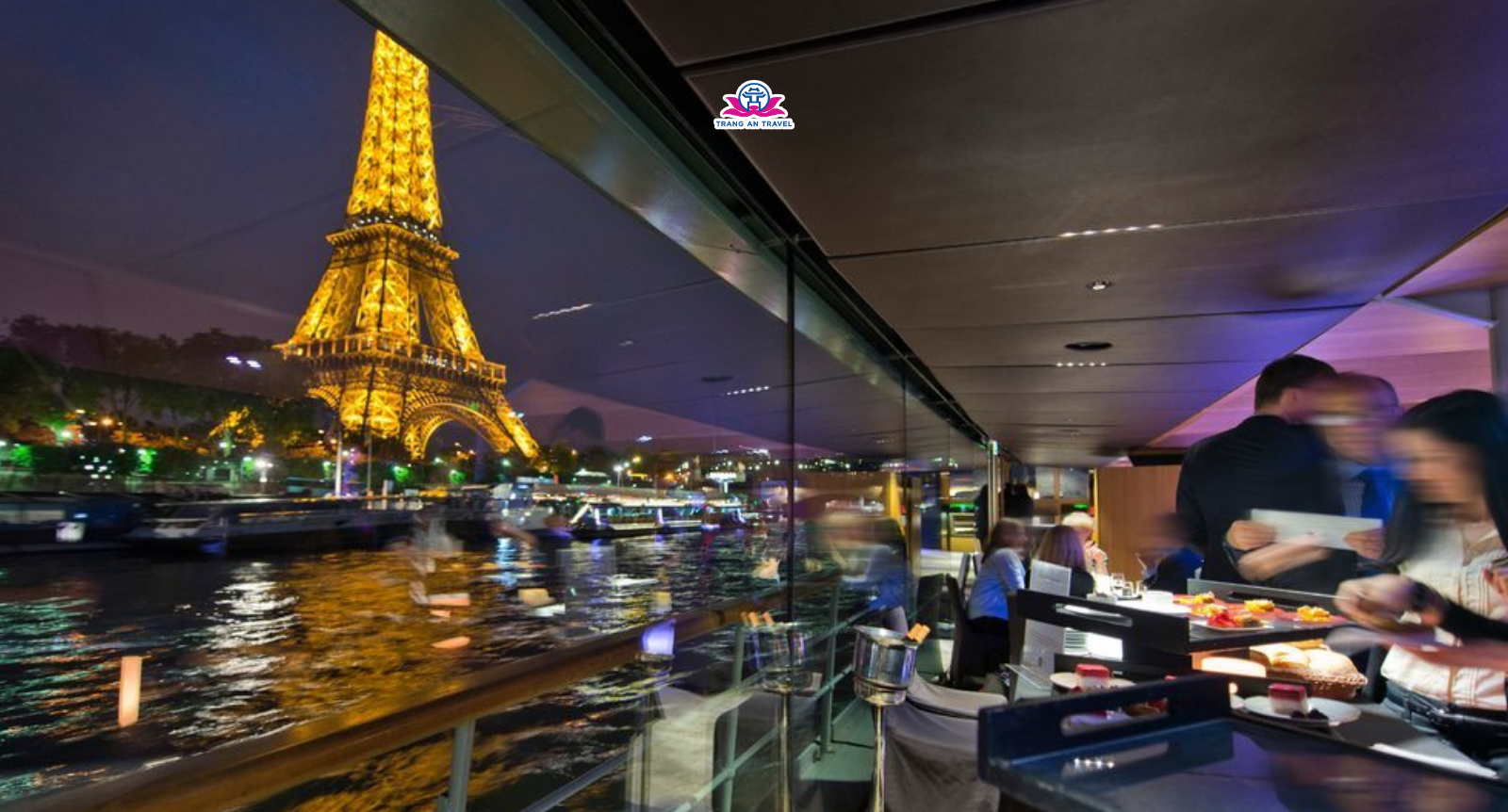 bữa tối du thuyền sông Sein