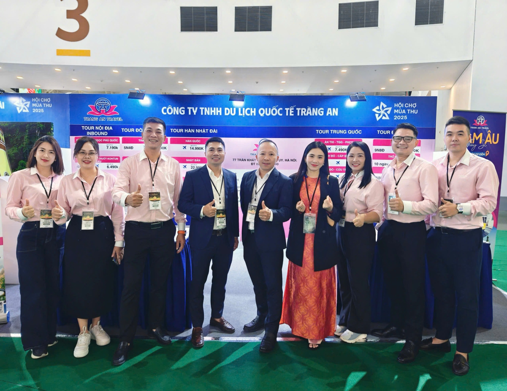 Tràng An Travel đồng hành sôi nổi cùng Hội chợ mùa Thu 2025