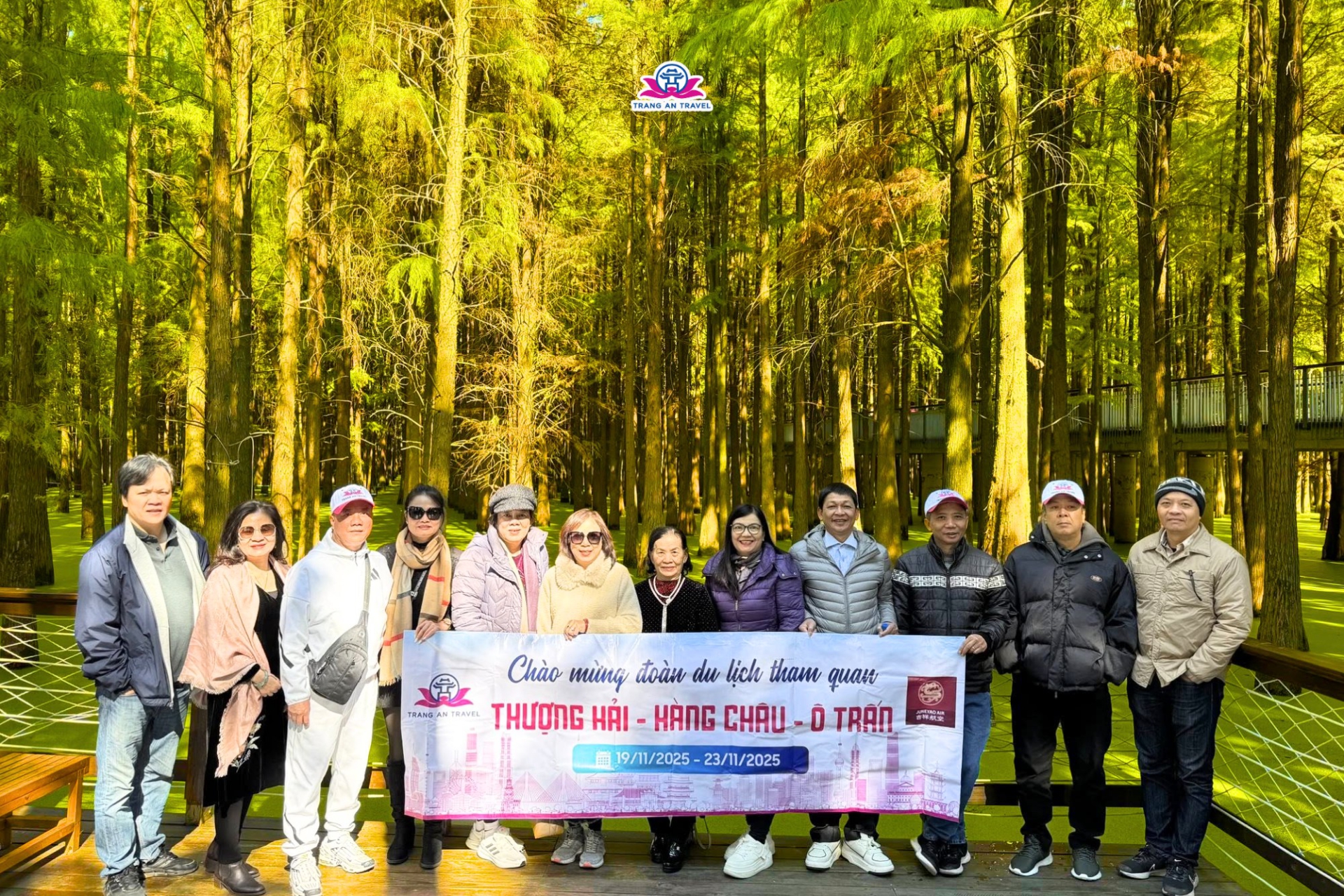 Đoàn du khách THƯỢNG HẢI - HÀNG CHÂU (Đầm lầy Thanh Sơn) - Ô Trấn