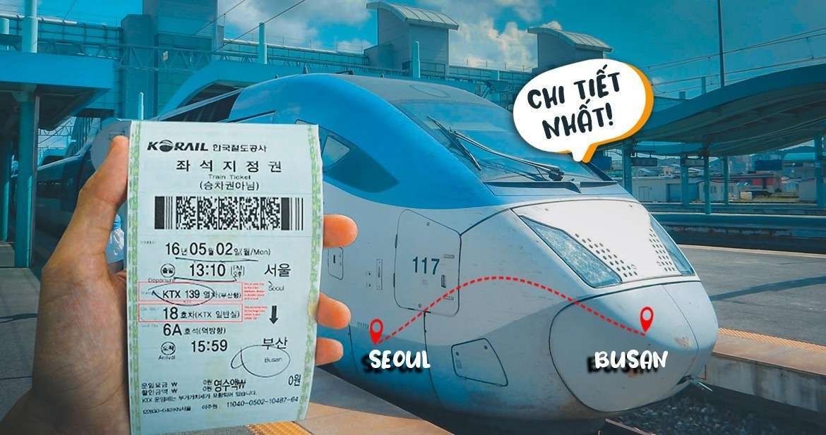 tàu KTX Seoul - Busan
