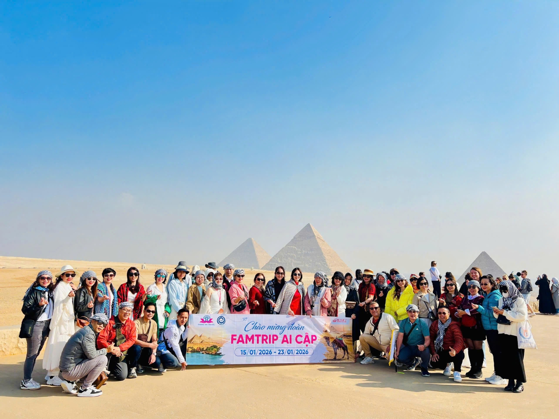 Đoàn famtrip, khảo sát tuyến điểm tour AI CẬP