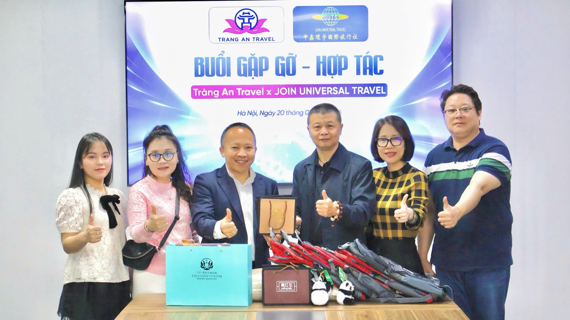 Thắt chặt quan hệ đối tác, nâng cao sản phẩm tour Bắc Kinh - Thượng Hải Tràng An Travel