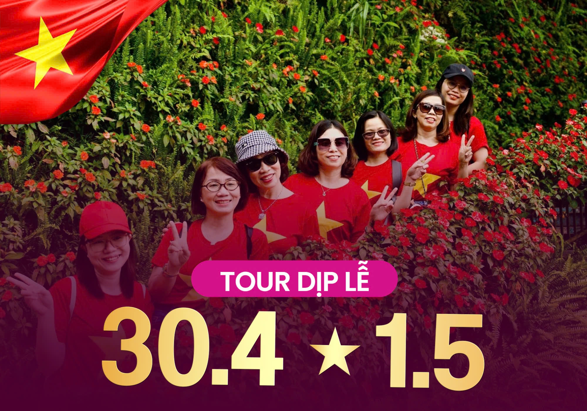 Tour dịp lễ Giỗ Tổ - 30/4