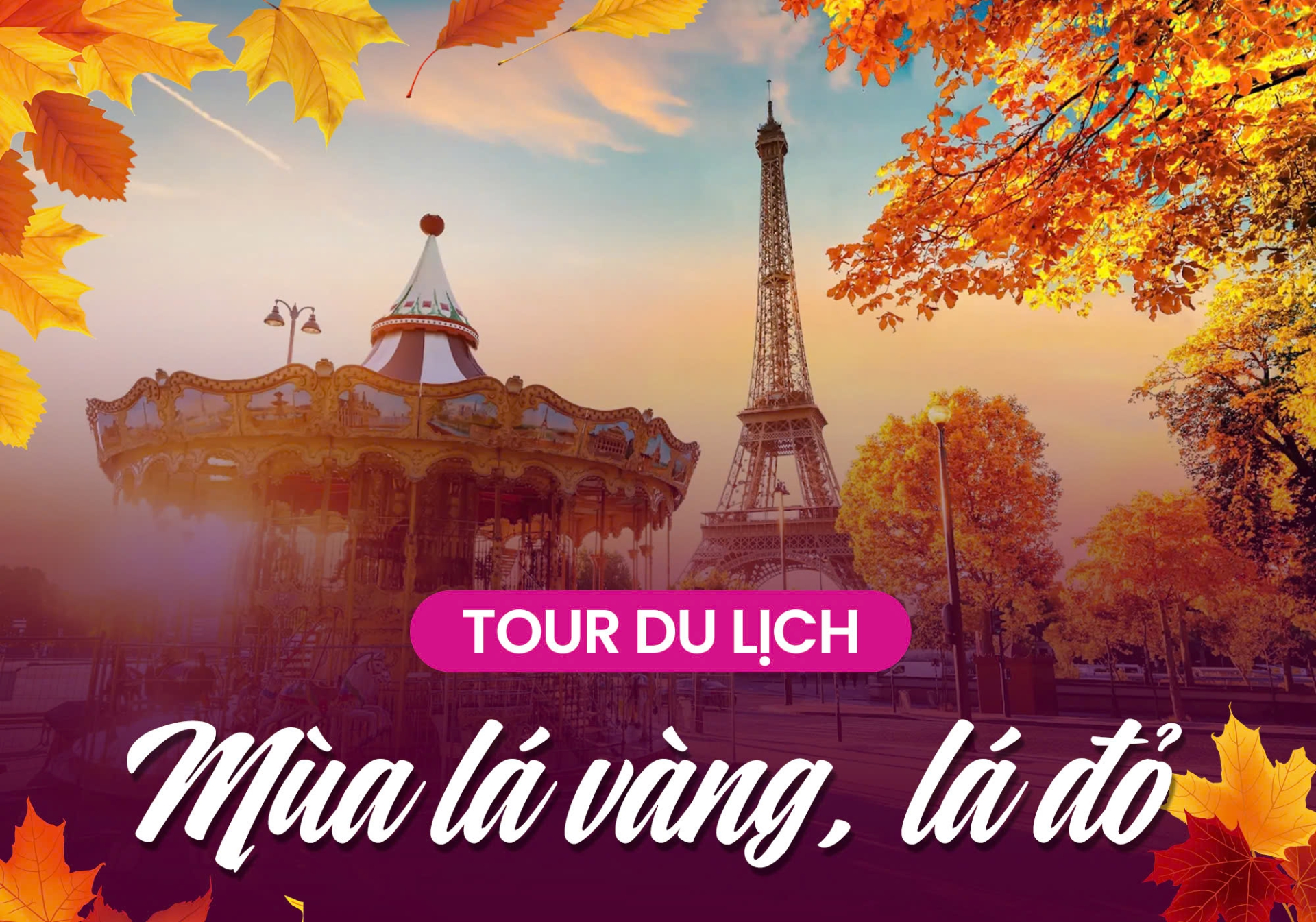 Tour mùa lá vàng lá đỏ
