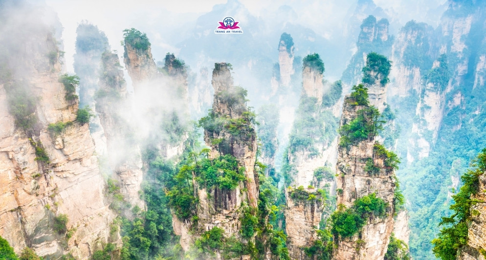 Trương Gia Giới – Chốn Thần Tiên Giữa Mây Trời Trong Tour Du Lịch Trung Quốc Tràng An Travel