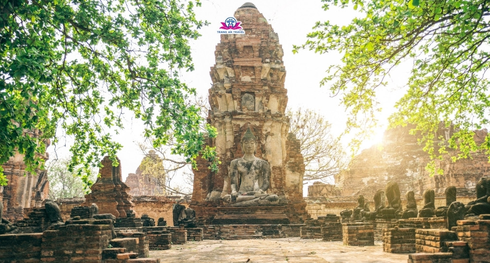 Thăm cố đô Ayutthaya – Hành trình ngược dòng lịch sử xứ Chùa Vàng