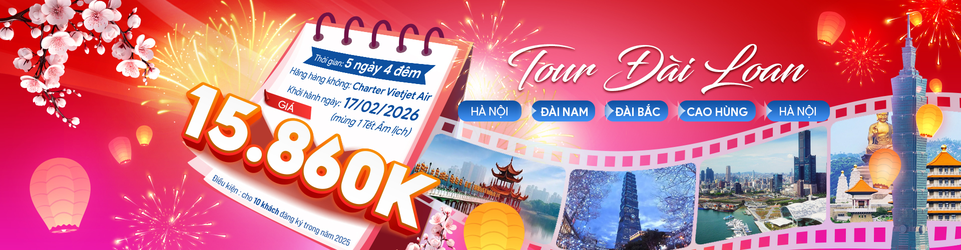 Đài Loan Tết Âm Lịch 2026