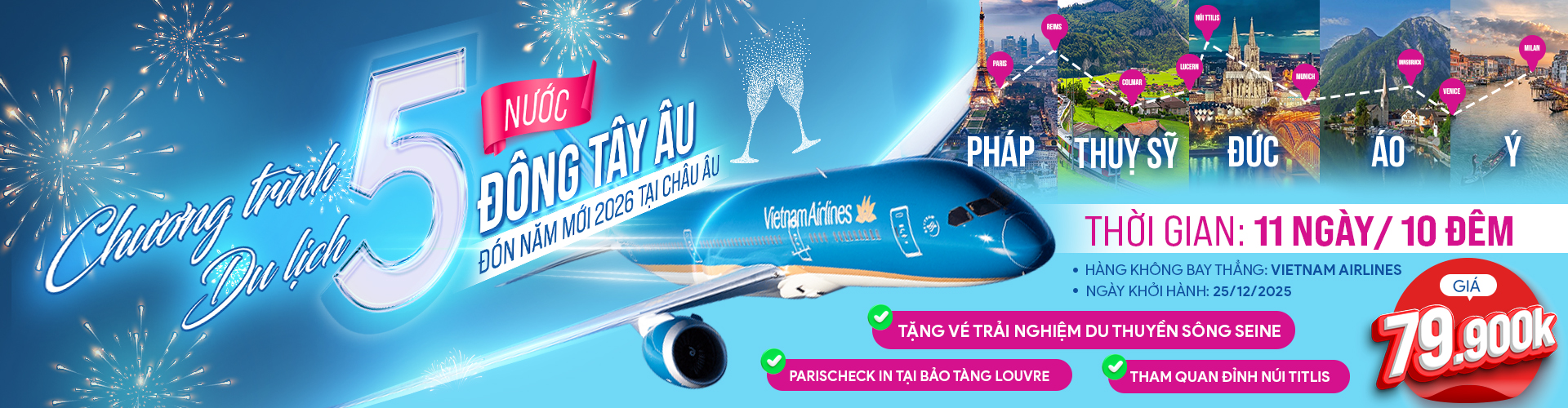 Đông tây âu 5 nước