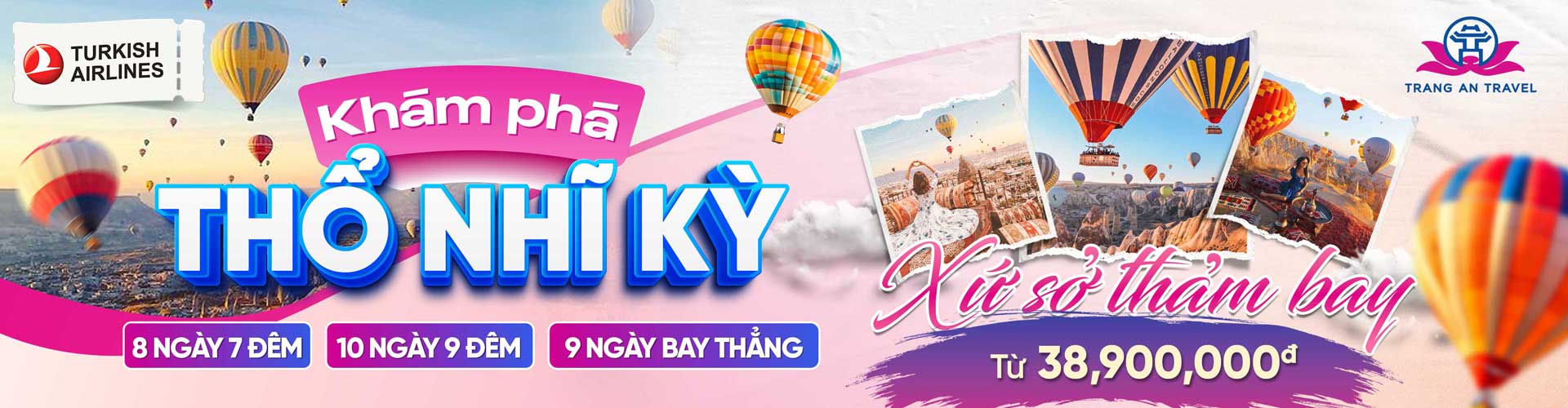 Du lịch thổ nhĩ kỳ 2026