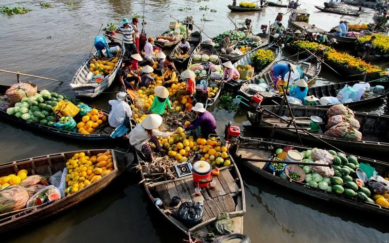 Chợ nổi Cần Thơ