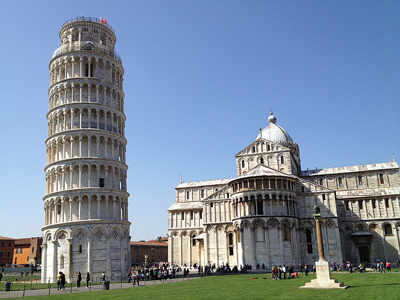 Tháp nghiêng Pisa, điểm tham quan ở Ý