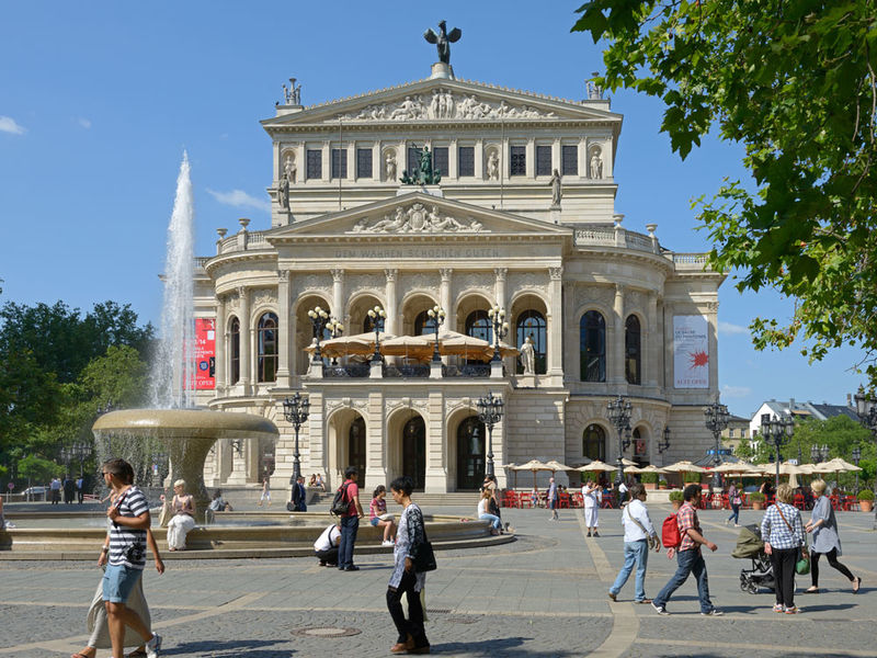 nha hat opera Opera Frankfurt duc