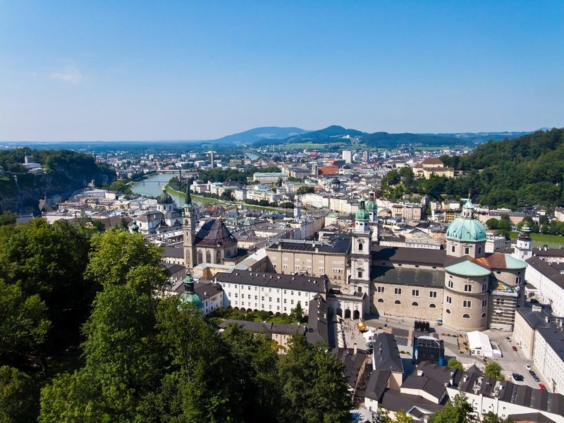 Salzburg, du lịch Áo