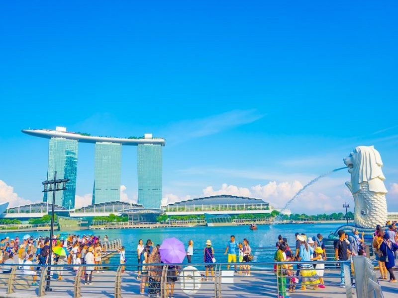 merlion park singapore