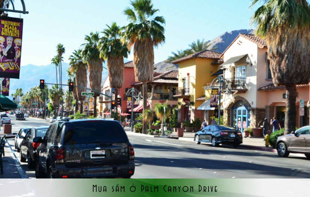 Mua sắm ở Palm Canyon Drive