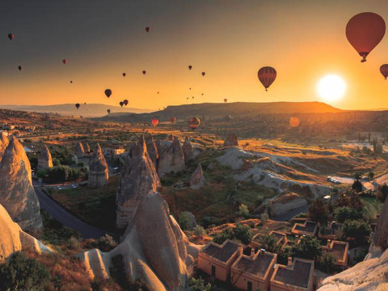 Cappadocia, điểm du lịch Thổ Nhĩ Kỳ