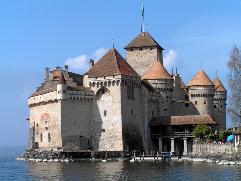 Lâu đài Chillon, điểm du lịch ở Thụy Sĩ