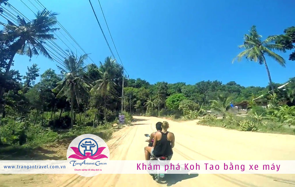 Khám phá Koh Tao bằng xe máy