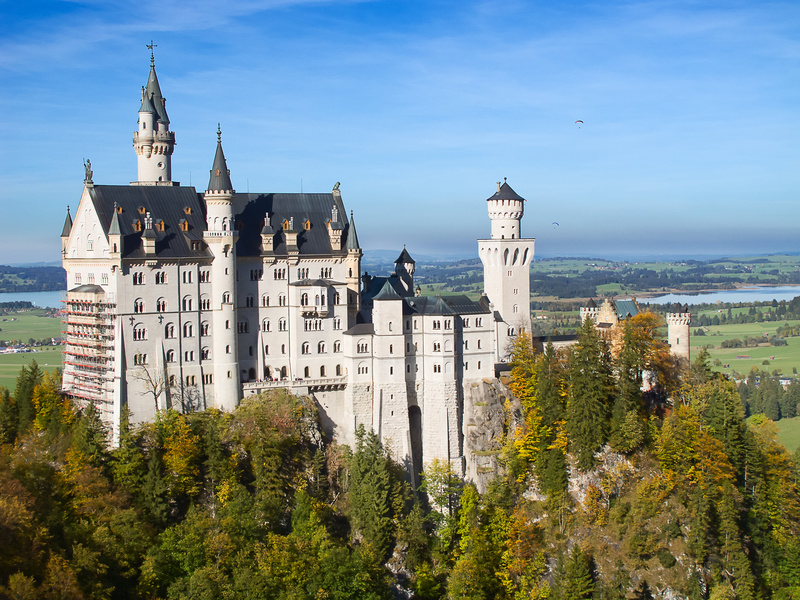 Lâu đài Neuschwanstein, du lịch Đức