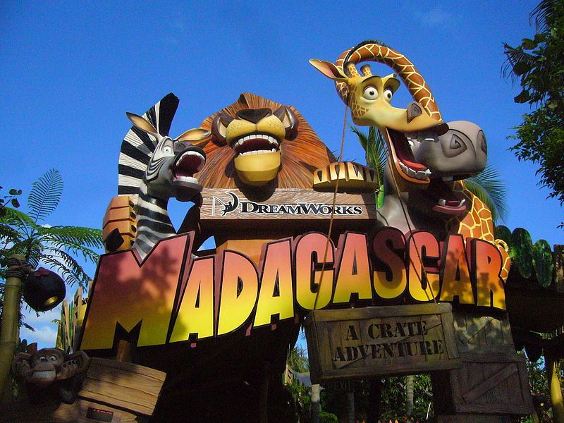 Universal Studios Singapore Madagascar