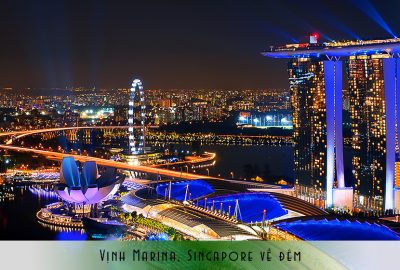 Vinh Marina Singapore về đêm
