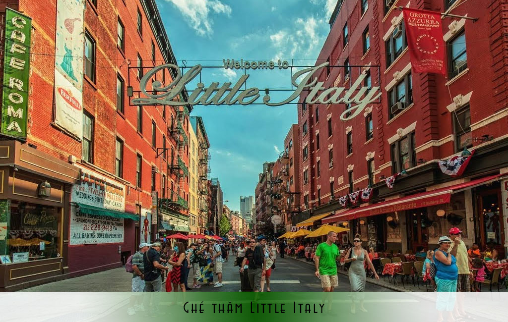 Khu Little Italy ở New York