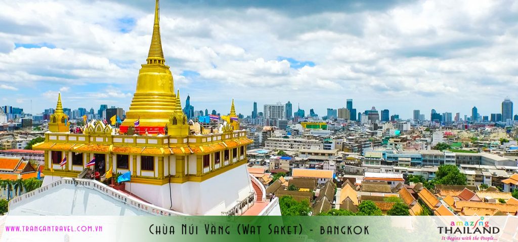 Chùa Núi Vàng (Wat Saket) - Bangkok