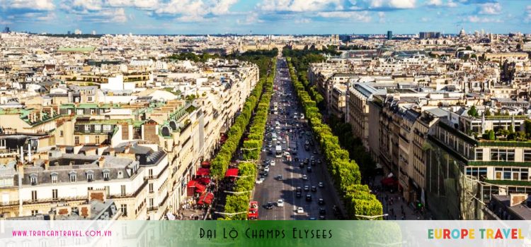 Đại lộ Champs Elysees Paris