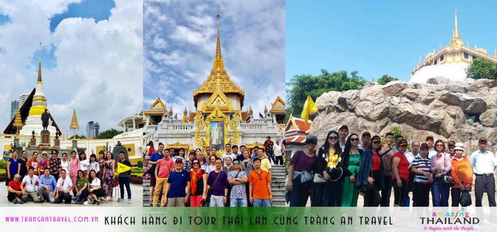 Khách hàng đi Tour Thái Lan cùng Tràng An Travel