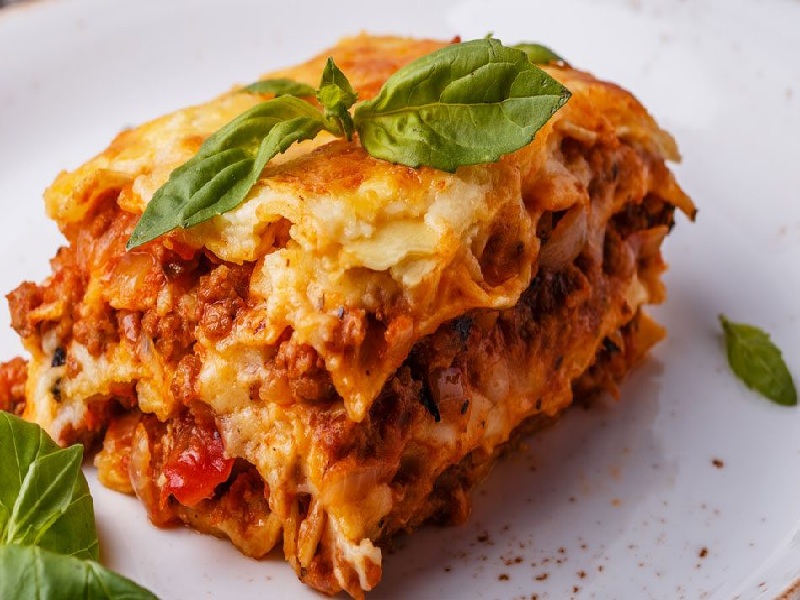 Lasagna Ý món ăn nên thử khi đi du lịch Châu Âu