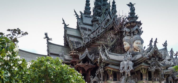 Đền Chân Lý Sanctuary of Truth – Thánh địa sự thật ở Pattaya