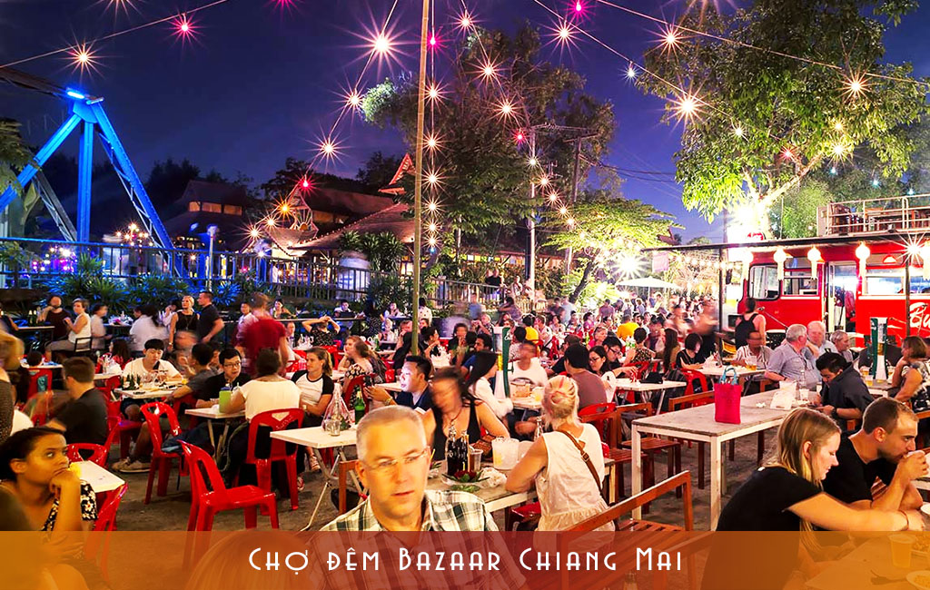 Mua sắm và tham quan chợ đêm Chiang Mai