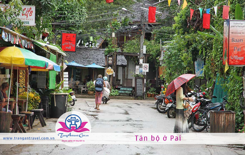 Tản bộ thư giãn ở Pai