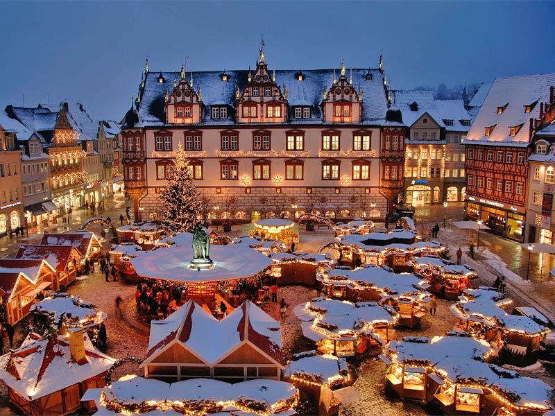 Lâu đài Heidelberg, địa điểm nên đến khi đi du lịch Đức mùa đông