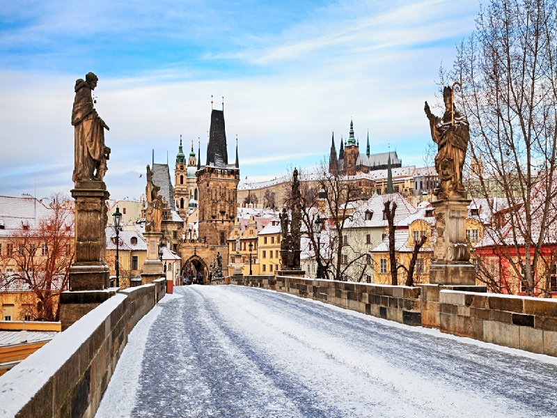 Prague mùa đông