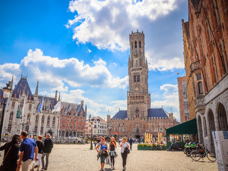 Tháp chuông ở Bruges