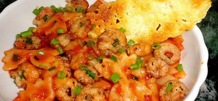 Tomates aux Crevettes Grises