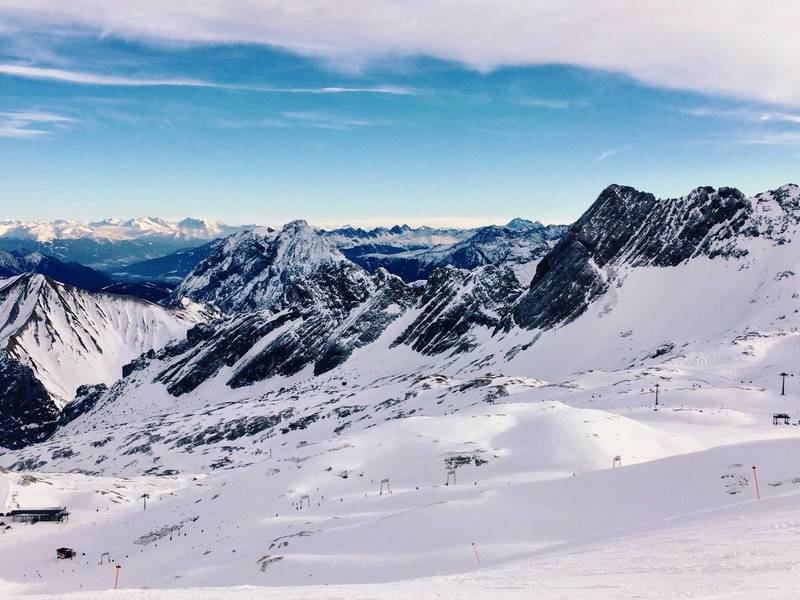 Zugspitze mùa đông