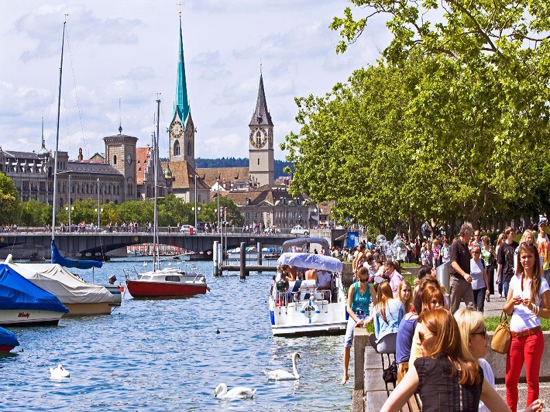 Phố đi bộ Hồ Zurich