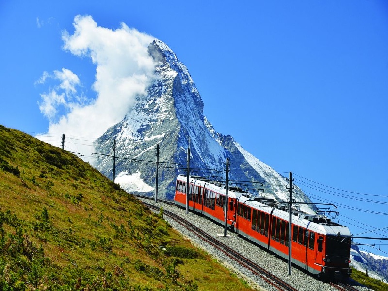 Tàu hỏa du lịch Thụy Sĩ