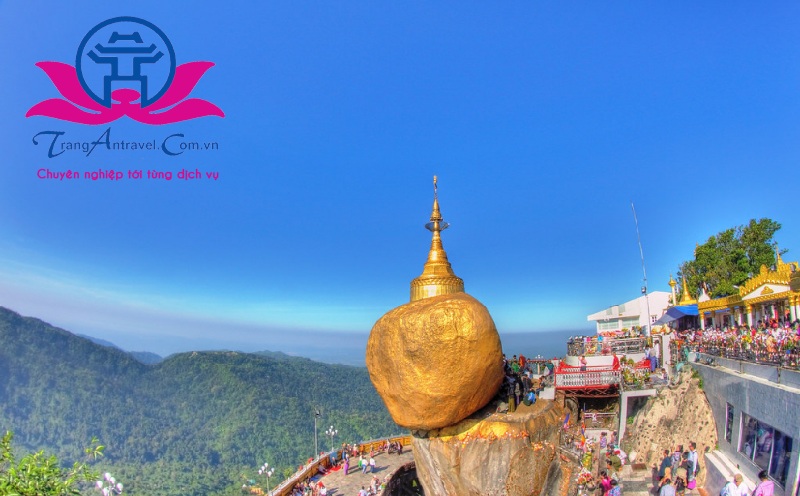 Đỉnh Golden Rock, tour du lịch Myanmar