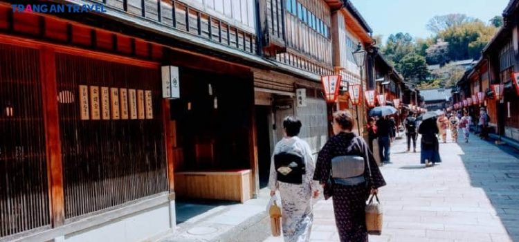 Kanazawa – thị trấn Samurai nổi tiếng ở Nhật Bản