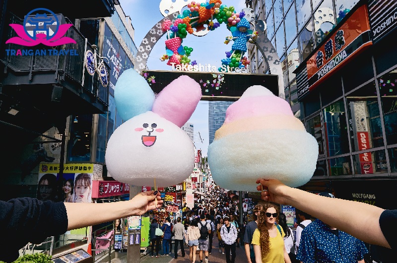 Món ăn đường phố ở Harajuku