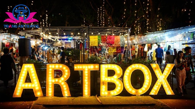 Chợ đêm Art Box - khu chợ đêm nổi tiếng ở Bangkok