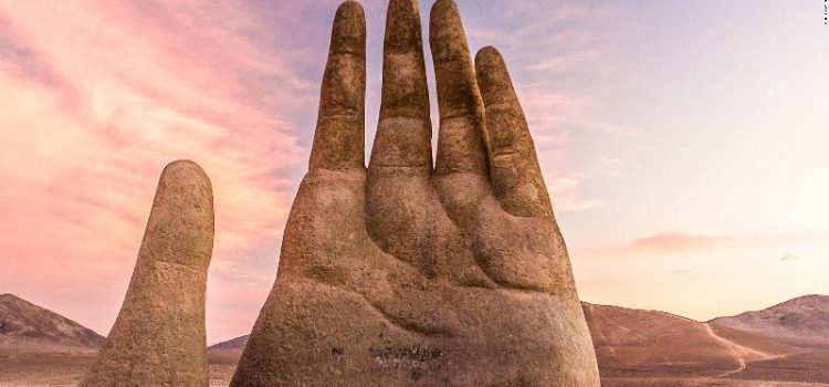 Bàn tay của sa mạc, Atacama, Chile