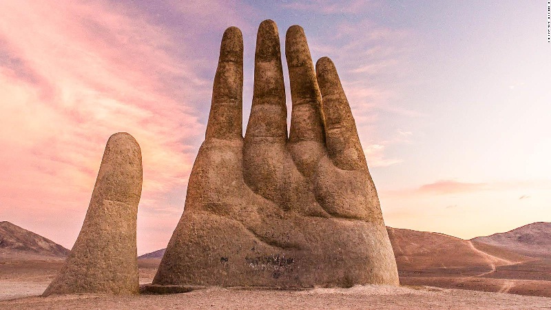 Bàn tay của sa mạc, Atacama, Chile